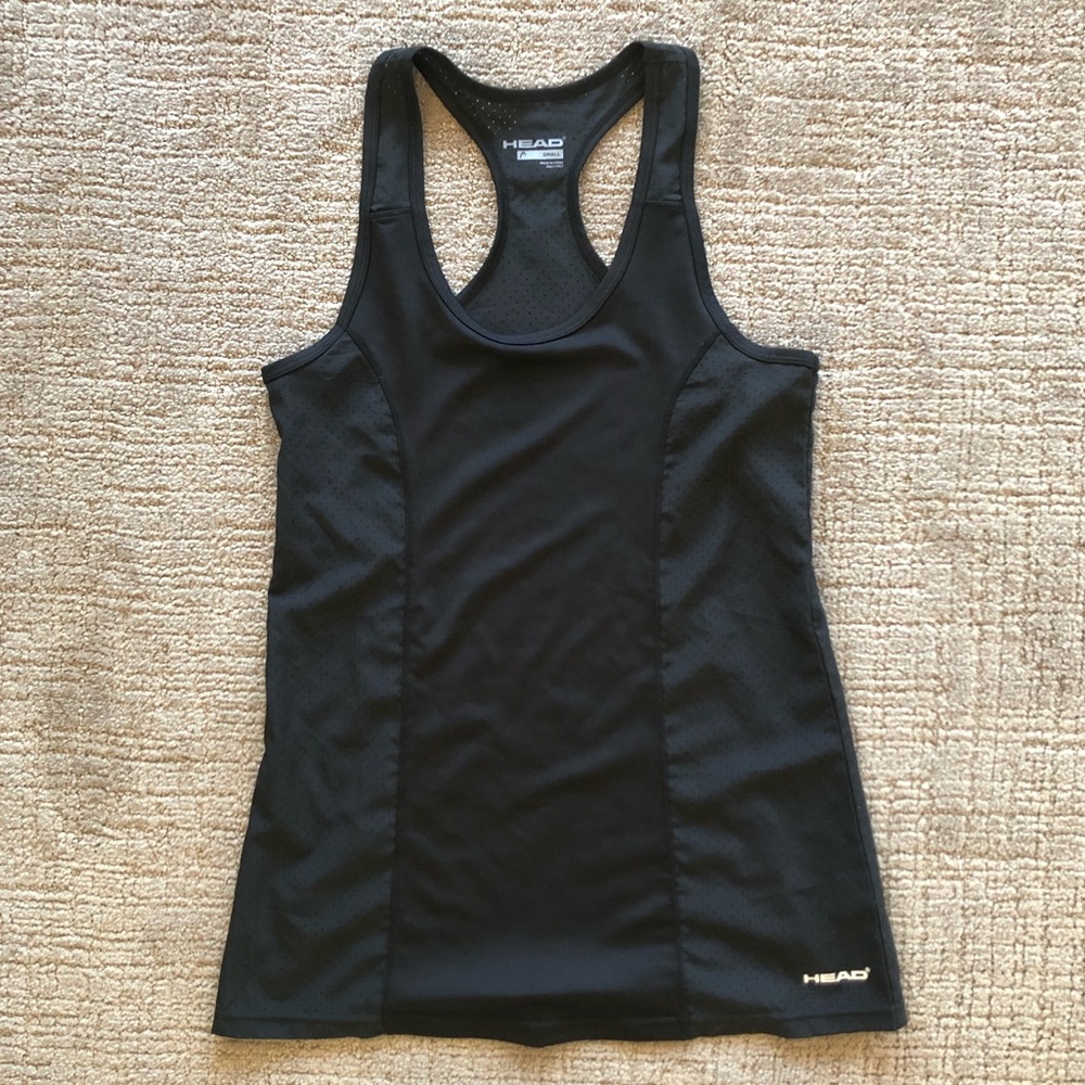 Head racerback tank top